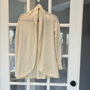 Lilly Pulitzer 100% Cashmere Open Cardigan Sweater Sz XS